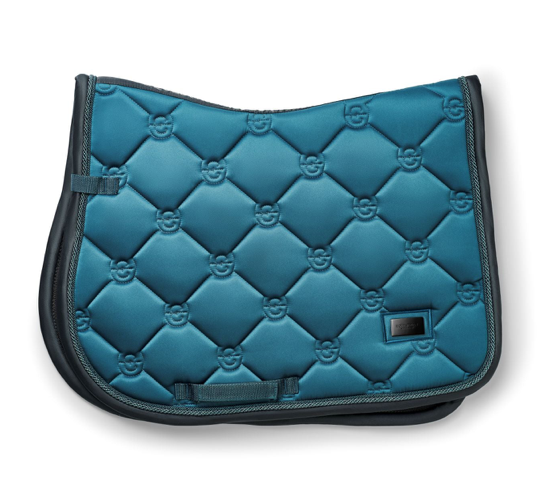 Equestrian Stockholm zadeldek  Teal Blue  Jump PONY