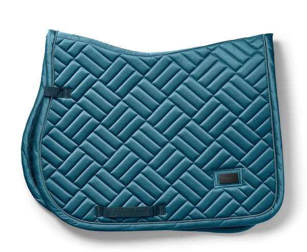 Equestrian Stockholm zadeldek  - MODERN- Teal Blue Jump full