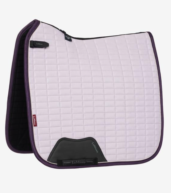 Le Mieux suede square zadeldekje  dressuur Lilac 