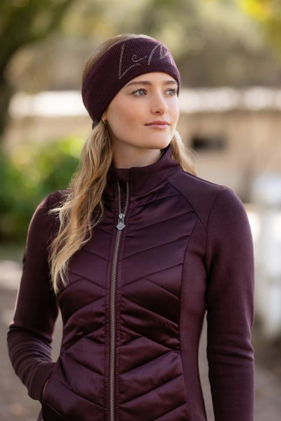 Le Mieux SPARKLE hoofdband Damson