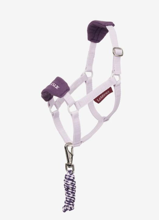 Le Mieux  Vogue  Hobby Horse Halster + touw  Lilac