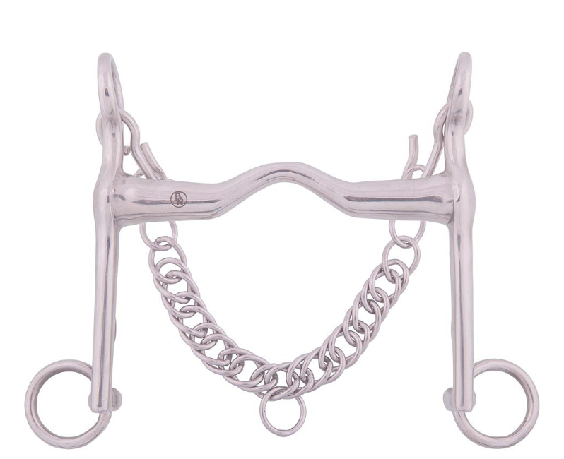 BR  dressuurstang 18 mm Massief roestvrij staal