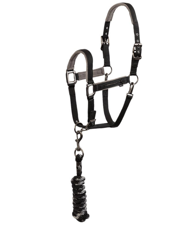 ANKY halster met touw Zwart
