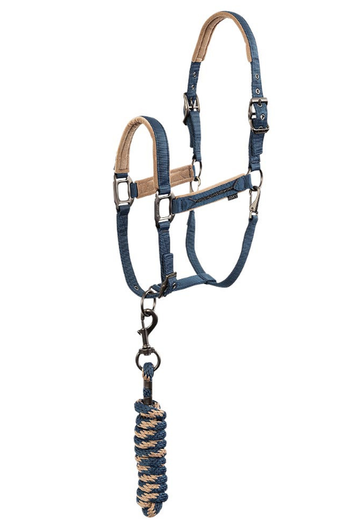 ANKY halster met touw Insignia Blue