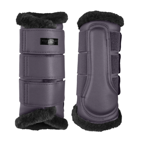 Equestrian Stockholm Dark Violet  (bont)peesbeschermers 