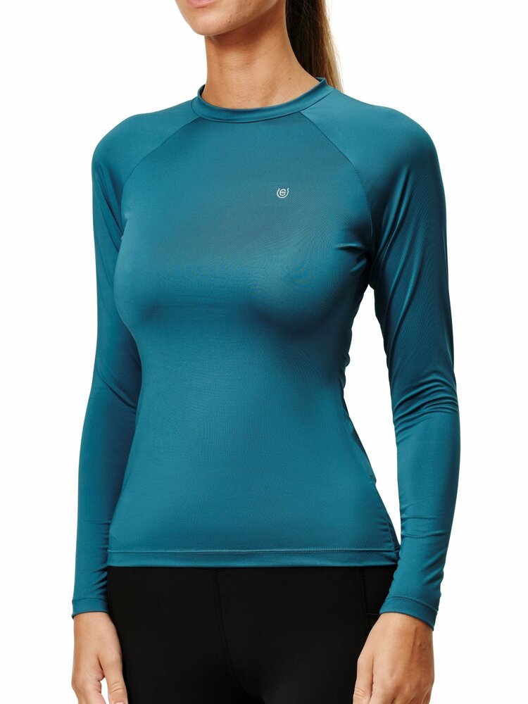 Equestrian Stockholm top Lange mouw Teal Blue