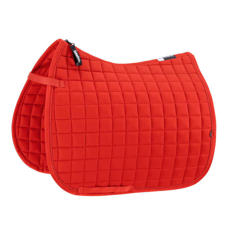 Eskadron Dynamic '25 zadeldek dressuur Cotton Poppy Red Full
