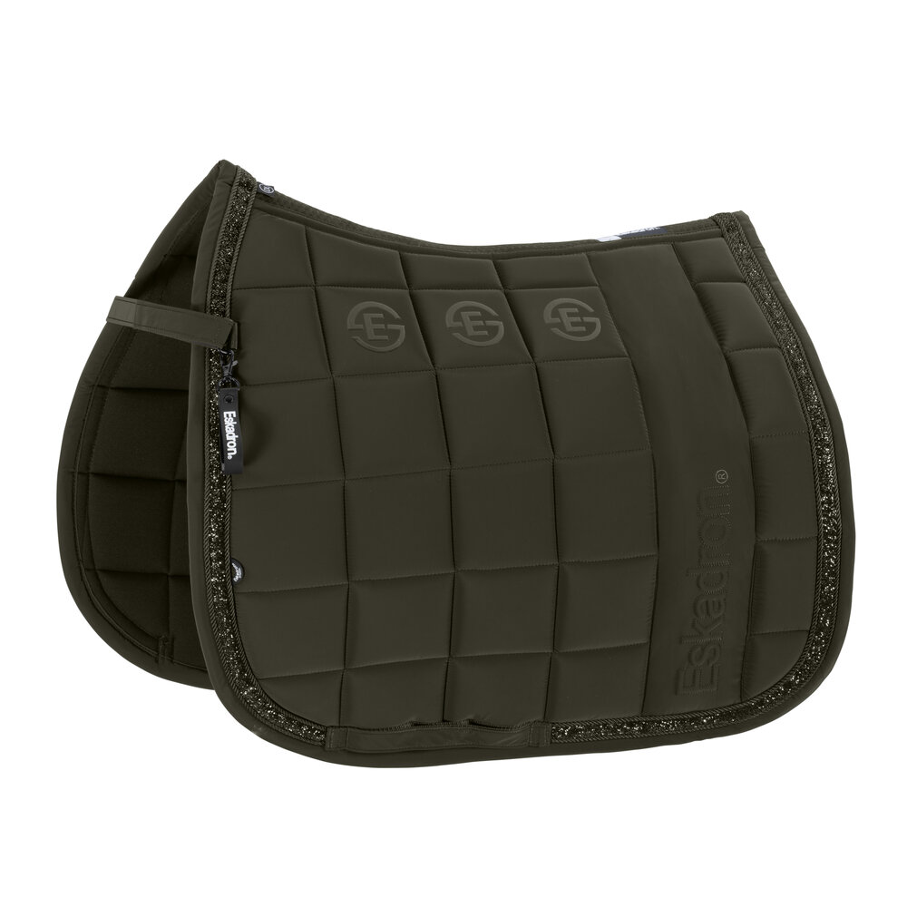 Eskadron Dynamic '25 zadeldek dressuur Big Square Jewel Olive Full