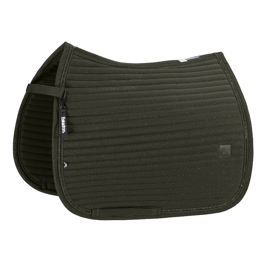 Eskadron Dynamic '25 zadeldek dressuur Sparkle Crystal Olive Full