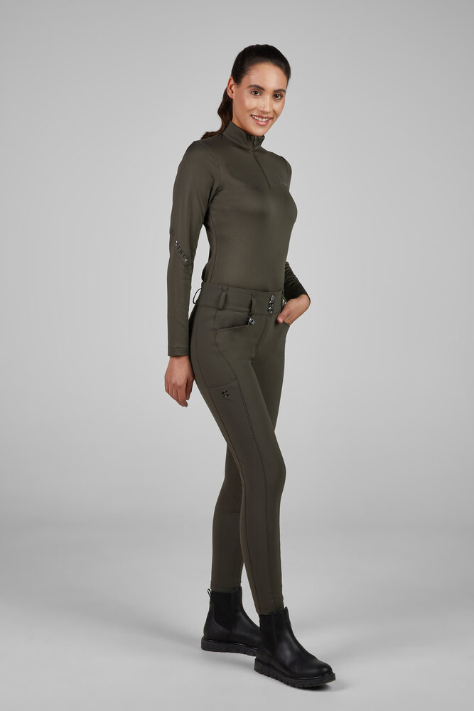 Pikeur New Candela FFL 3908 HighWaist Deep Khaki