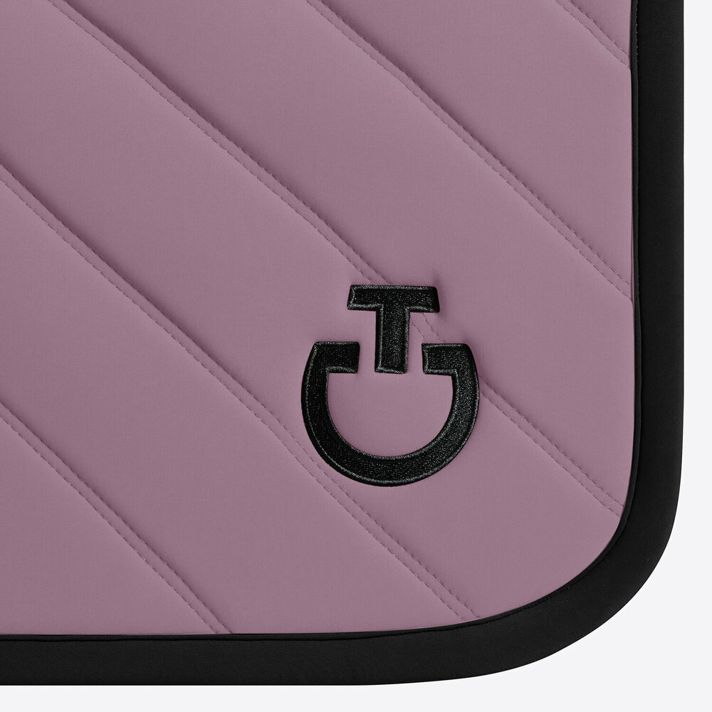 Cavalleria Toscana Diamonds and Lines Quilted  Spring Grape Shake  met zwart logo mt full