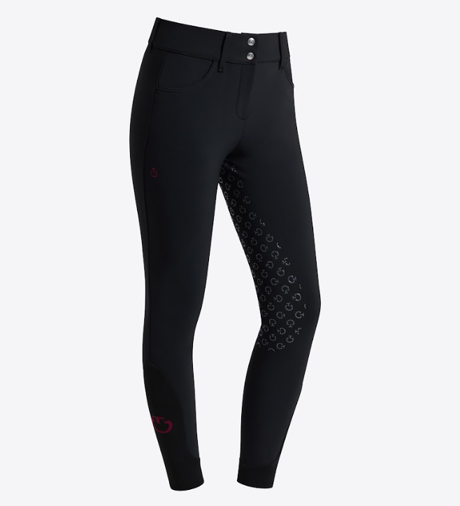 Cavalleria Toscana American Rijbroek Full Grip zwart