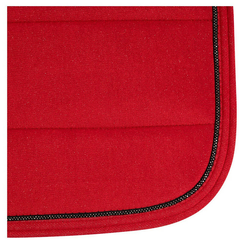 Anky zadelpad dressuur velvet Equestrian Red Full
