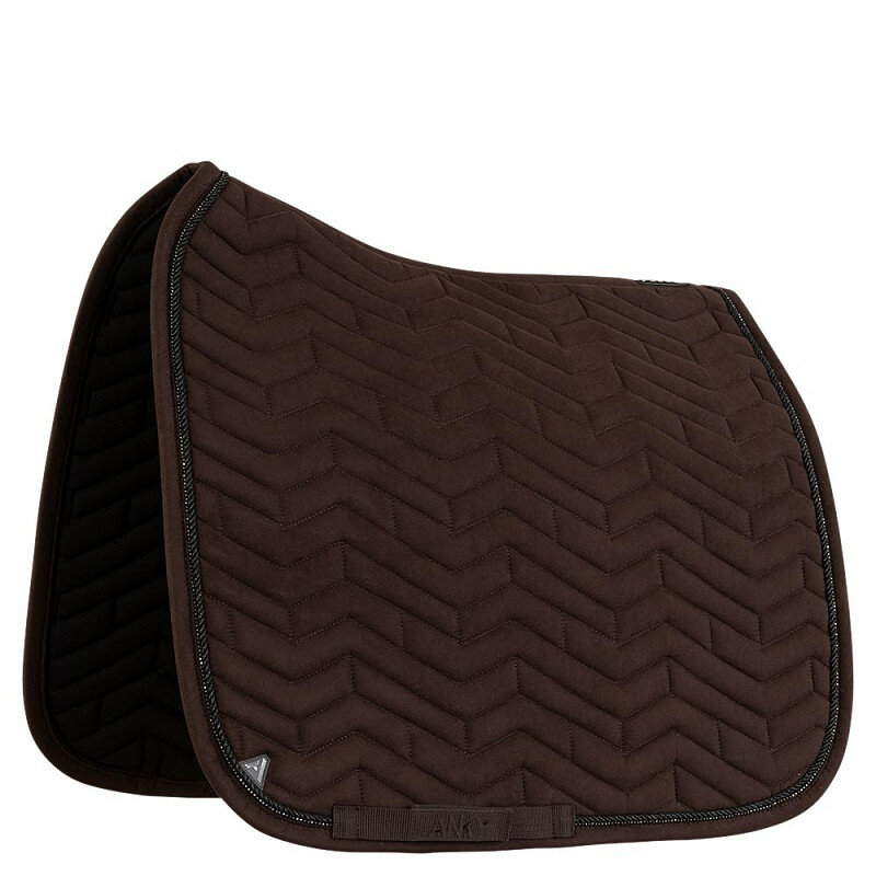 Anky zadelpad dressuur Suede Chocolate Torte Full