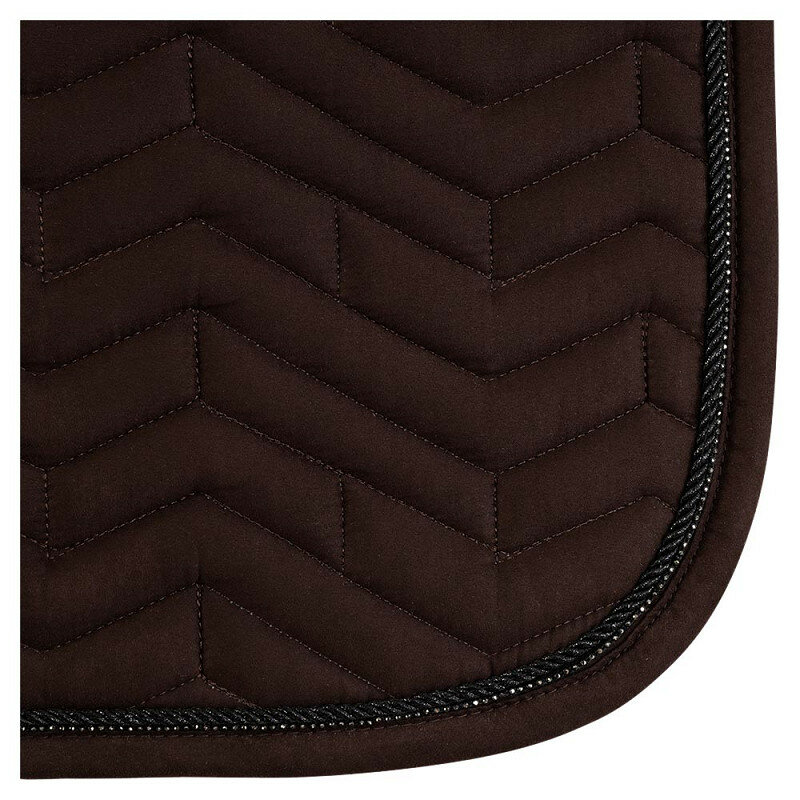 Anky zadelpad dressuur Suede Chocolate Torte Full
