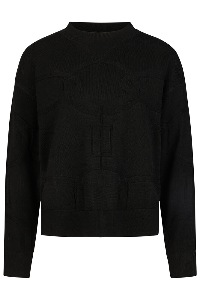 Pikeur KNITTED PULLOVER 8286 zwart