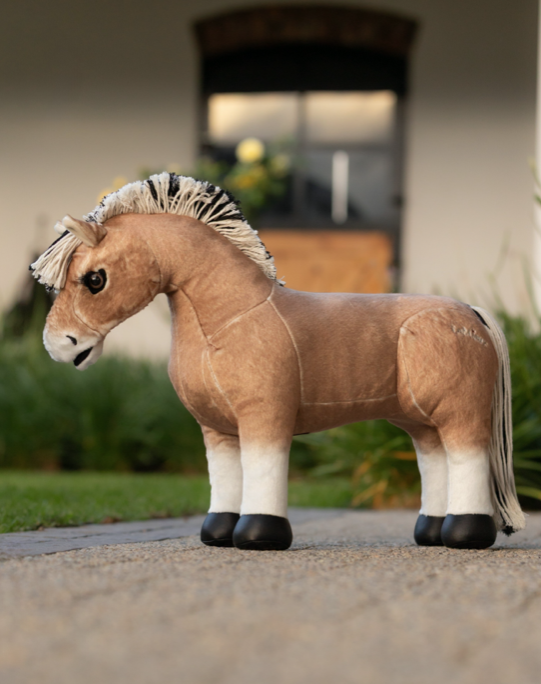 Le Mieux toy pony knuffel Noorse fjord Oskar