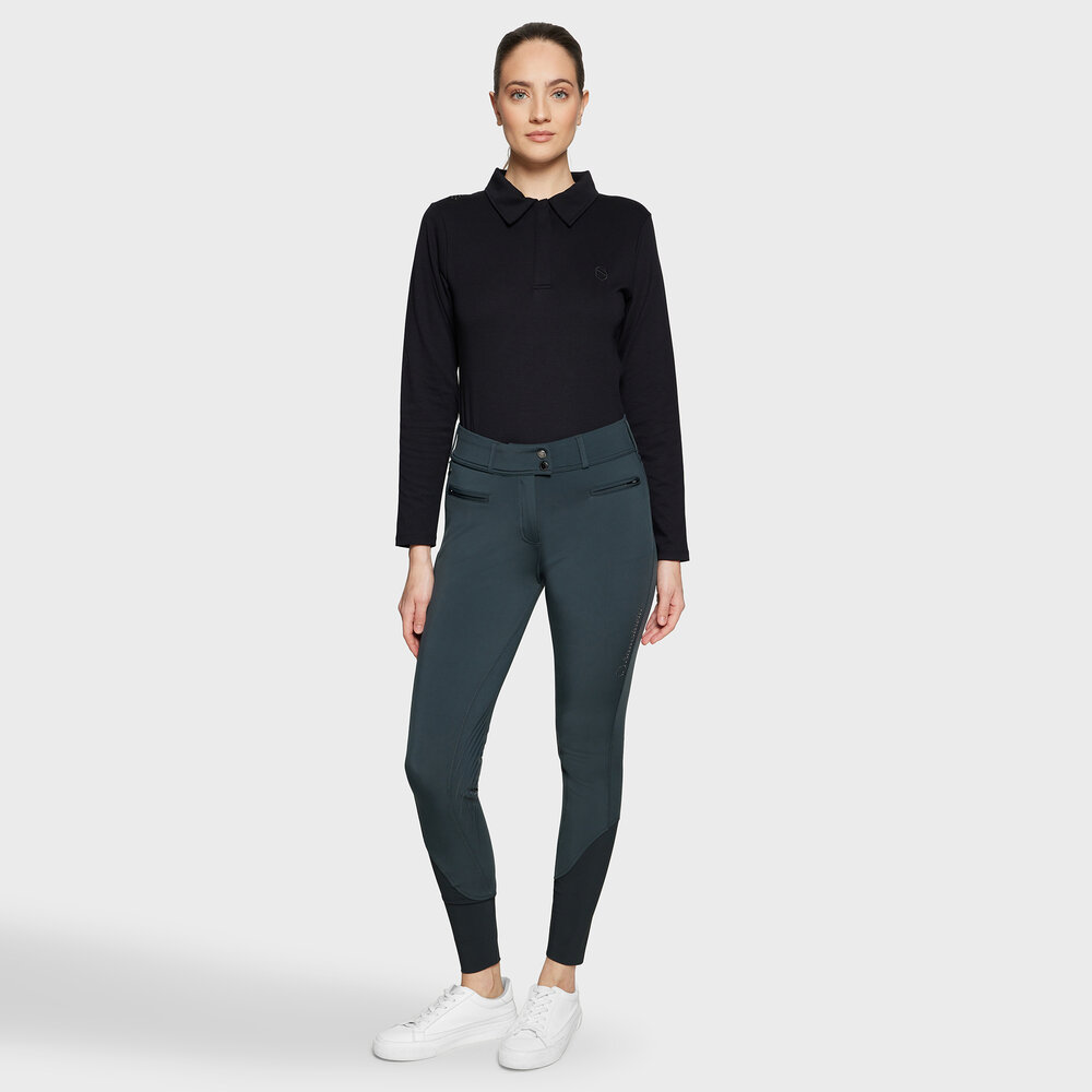 Samshield rijbroek Clara WINTER  full grip Moonless Night