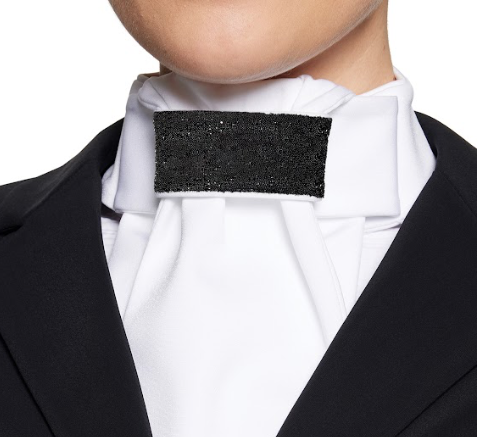 Samshield plastron crystal fabric BLACK CHROME/ JET BLACK 