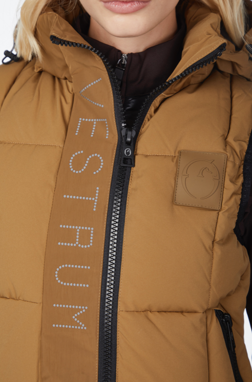 Vestrum Amman bodywarmer Mustard gold