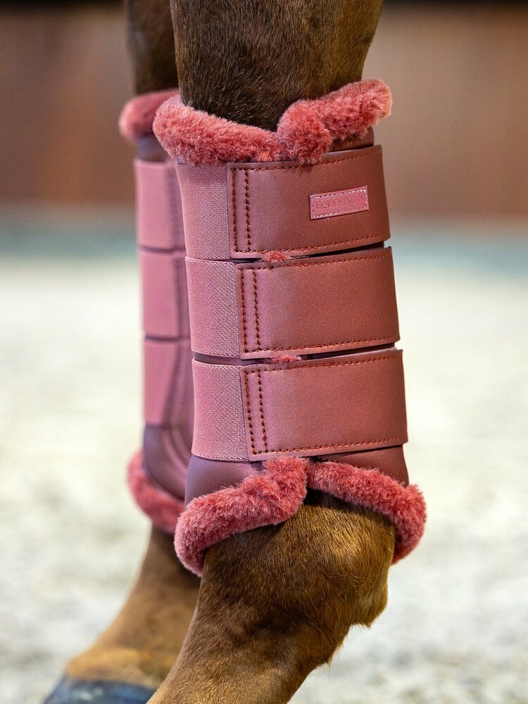 Equestrian Stockholm Amber Rose (bont)peesbeschermers 