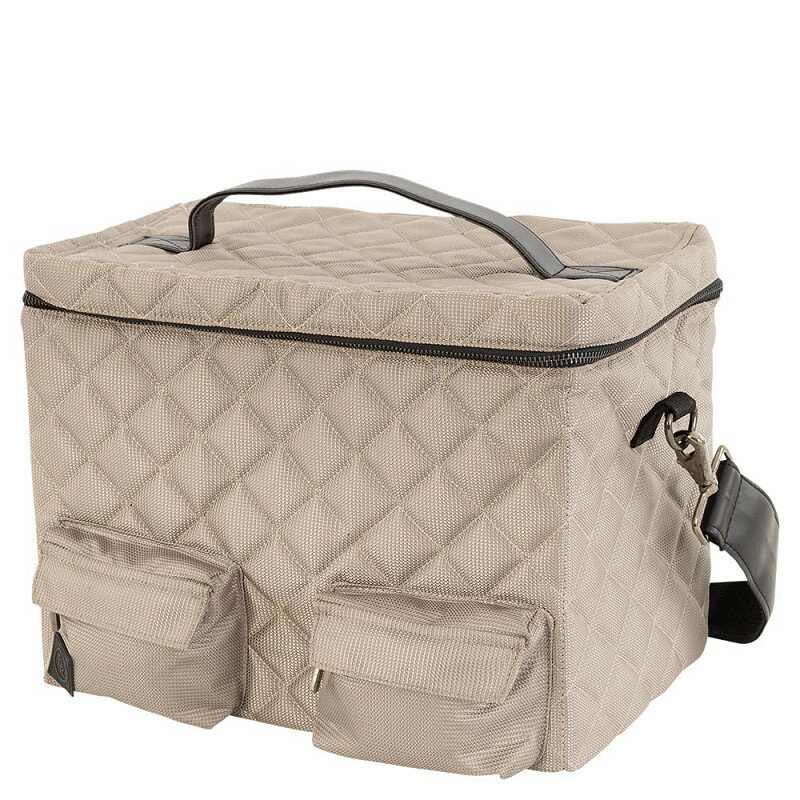 BR poets koffer/ tas met verstelbare vakken