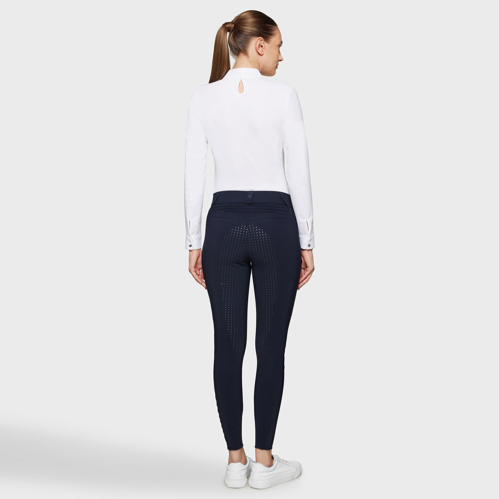 Samshield rijbroek OMEGA full grip Navy