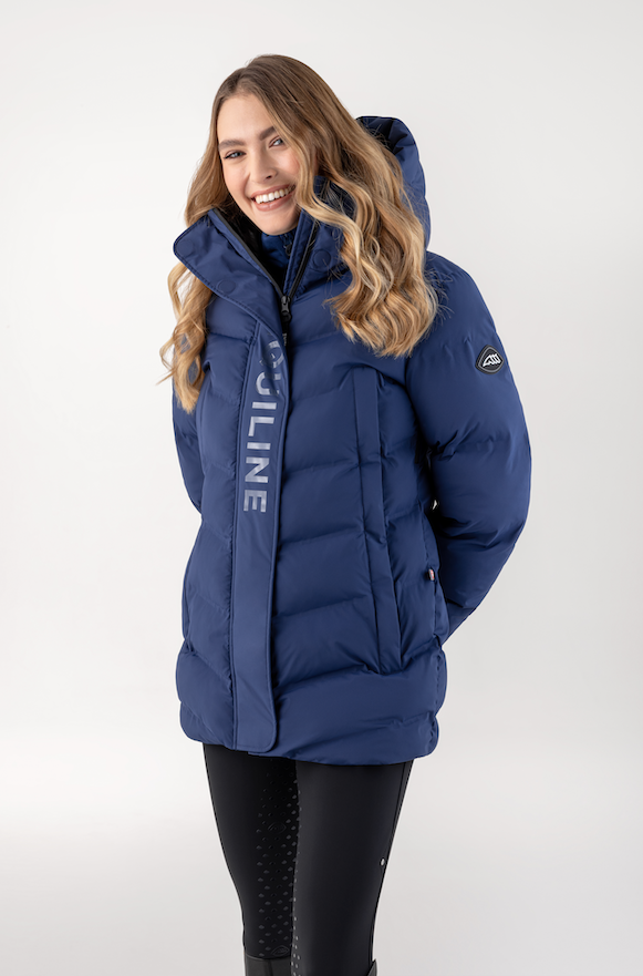 Equiline Extra Warme Winter Jas CEXTRA Navy Peony