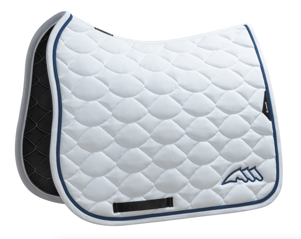 Equiline zadeldekje Tech-Almond Dressuur CONFY White Full