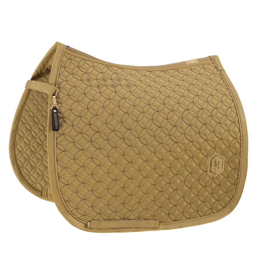 Eskadron Heritage '25 zadeldek dressuur HIGHGLOSS CONTRAST Cardamom Full
