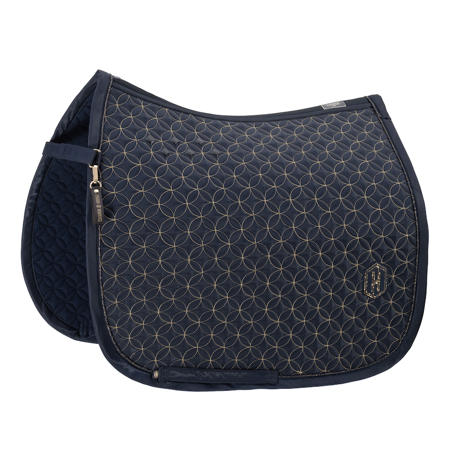 Eskadron Heritage '25 zadeldek dressuur HIGHGLOSS CONTRAST Navy Full