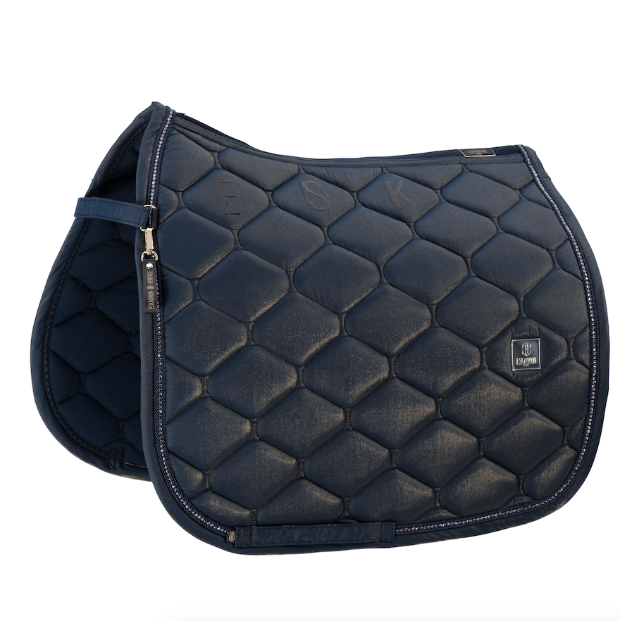 Eskadron Heritage '25 zadeldek dressuur GLAM CRYSTAL Navy full