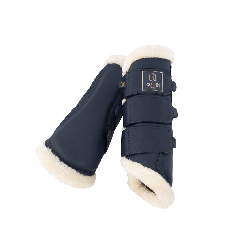 Eskadron Heritage '25 Tendon Boots Faux Leather FF Navy