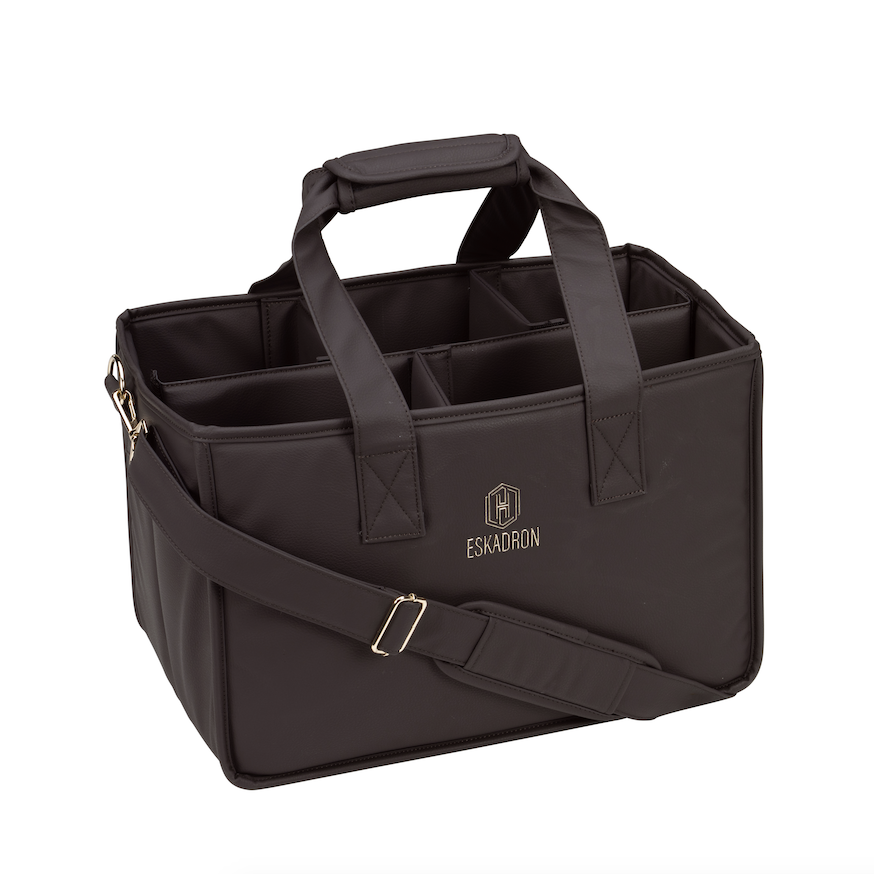 Eskadron Heritage '25 Grooming Bag Faux Leather Black Truffle