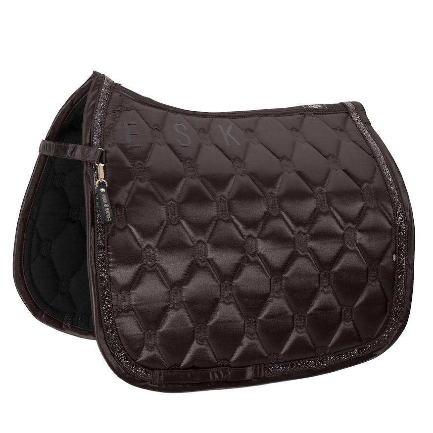 Eskadron Heritage '25 zadeldek dressuur SATIN JEWEL Black Truffle Full