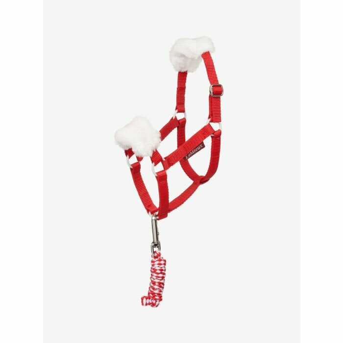 Le Mieux Hobby Horse Kerst Halster Rood