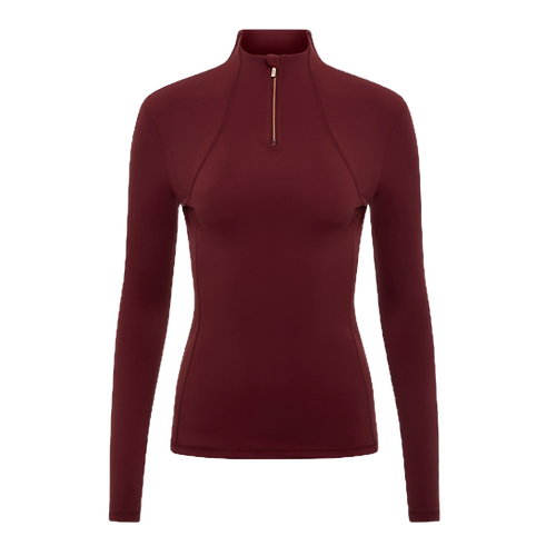 Le Mieux liberté baselayer met lange mouw merlot MAAT 44