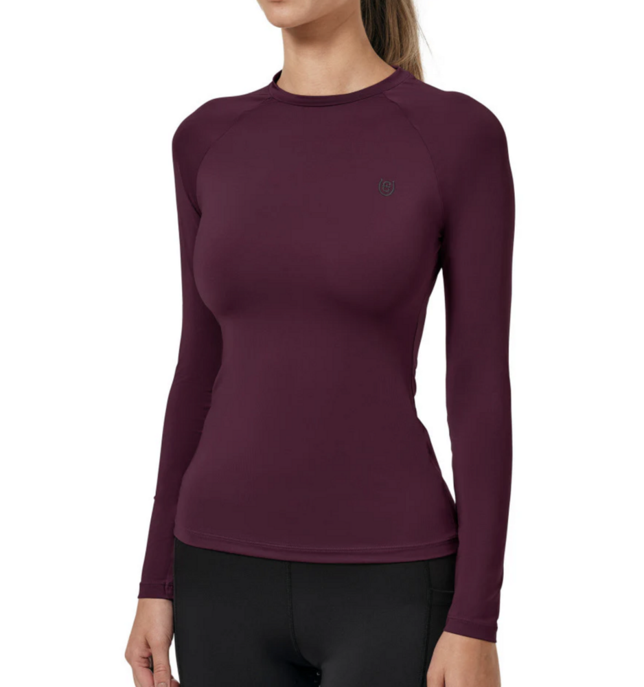 Equestrian Stockholm Dynamic top Purple night 