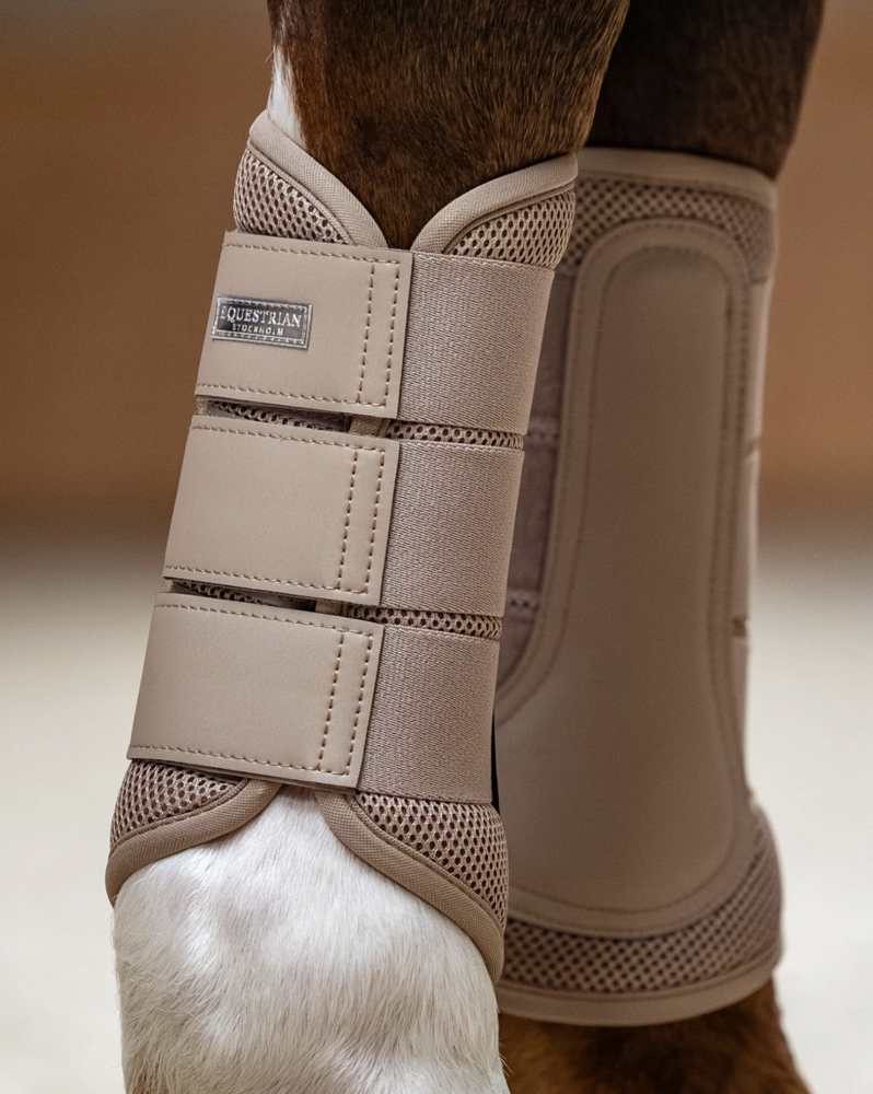 Equestrian Stockholm Mesh peesbeschermers Sand