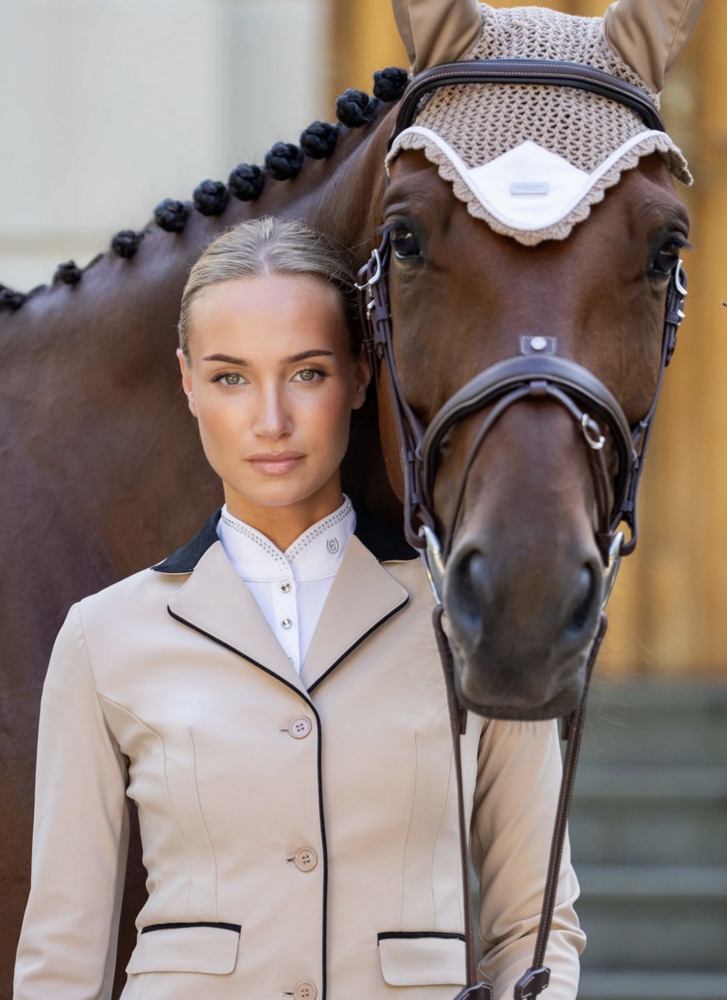 Equestrian Stockholm Classic wedstrijd jas Sand