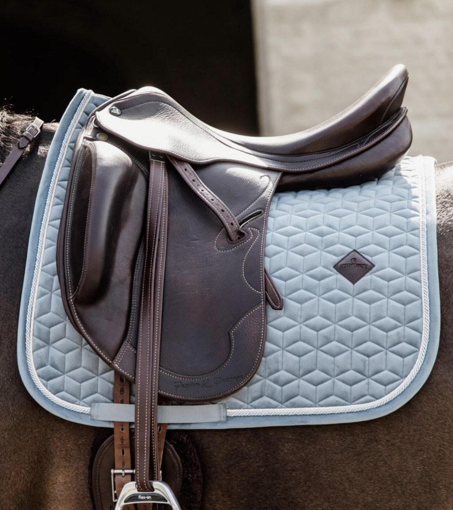 Kentucky velvet dressuur full lichtblauw