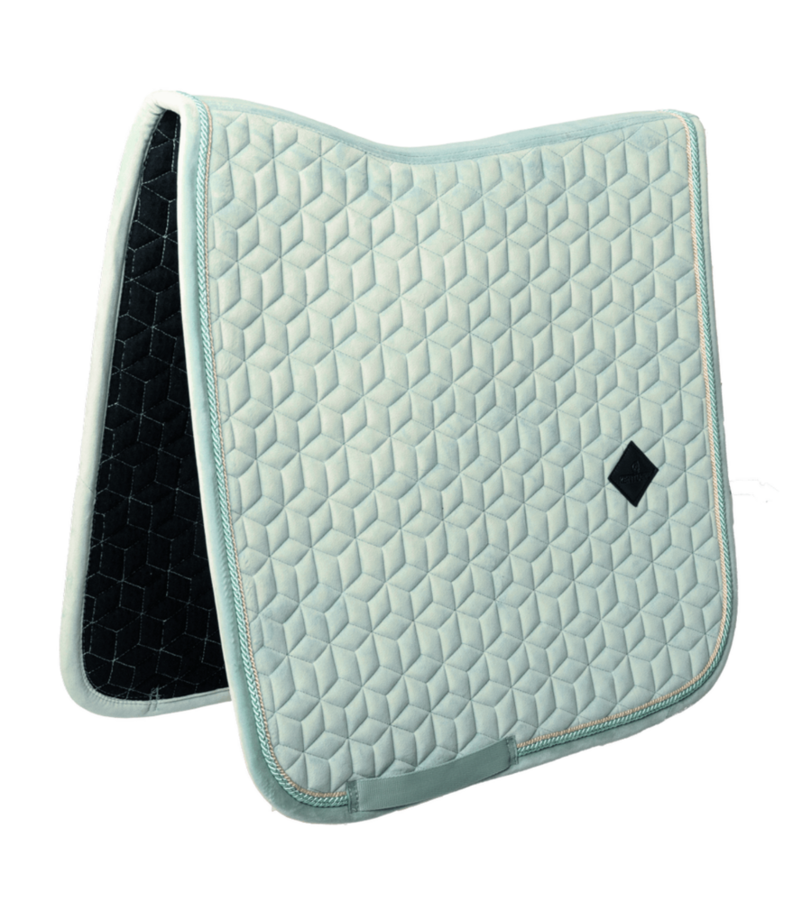 Kentucky zadelpad velvet dressuur Mint
