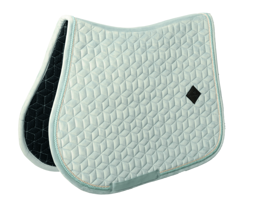 Kentucky Horsewear Velvet Zadelpad Spring – Mint – Maat Full