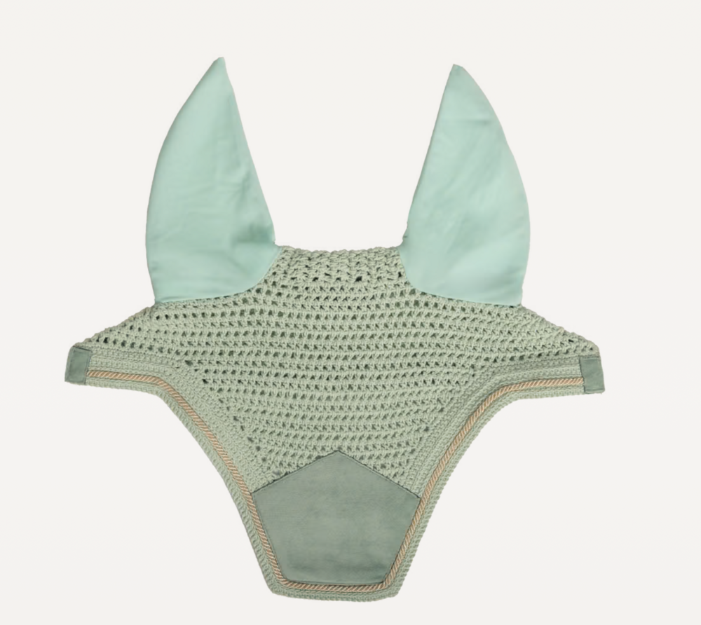 Kentucky Horsewear Wellington Oornetje Soundless Velvet – Mint – Maat Full