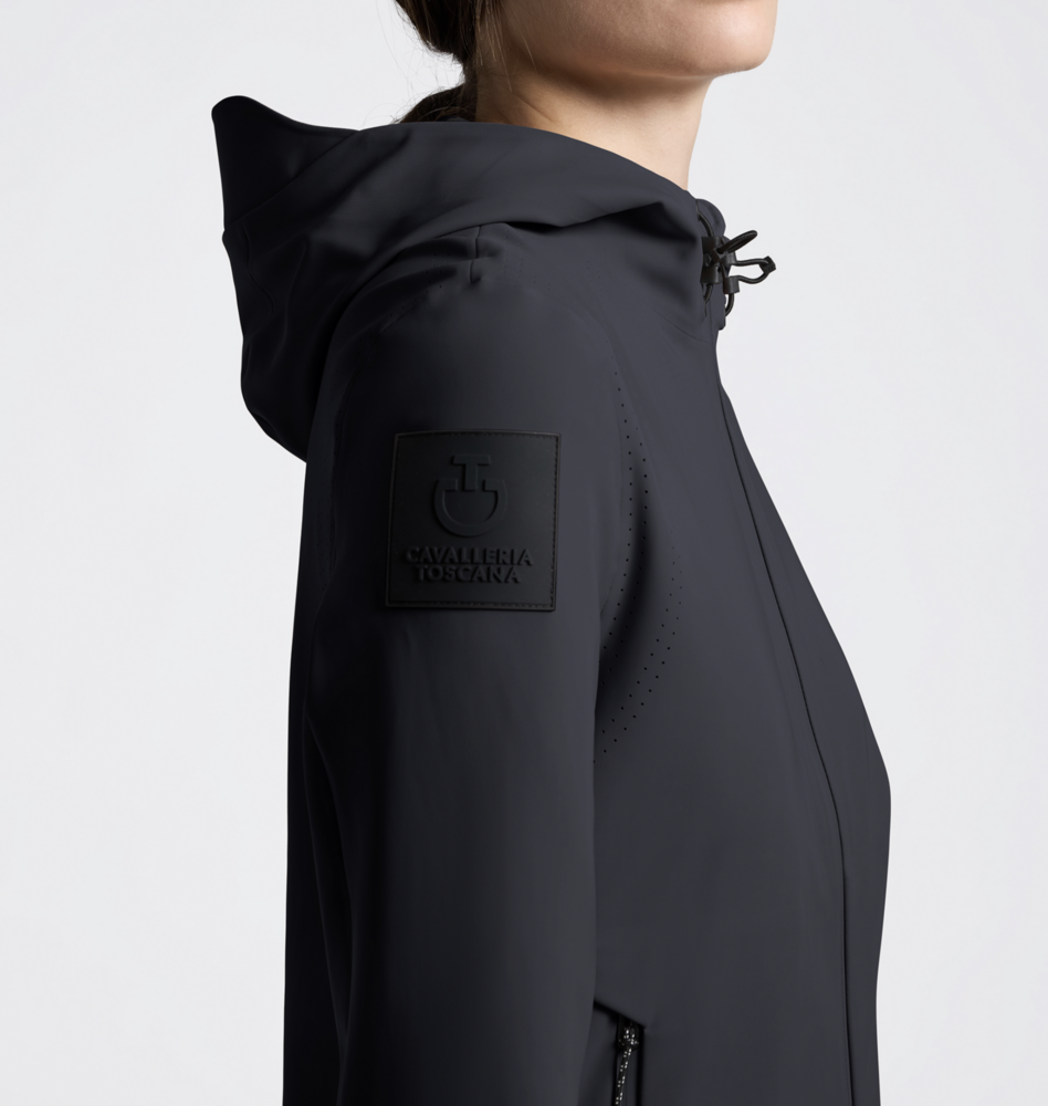 Cavalleria toscana  Perforated Jersey Softshell CHARCOAL