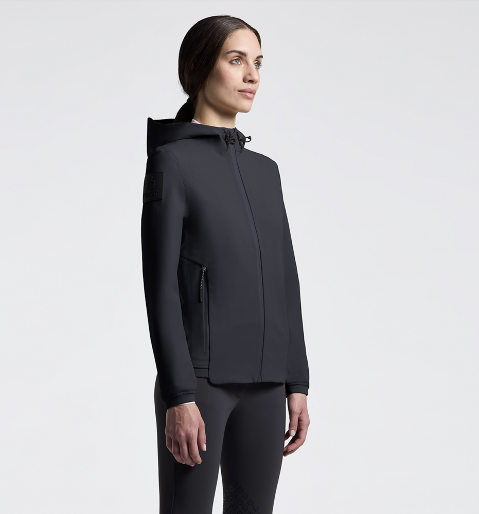 Cavalleria toscana  Perforated Jersey Softshell CHARCOAL