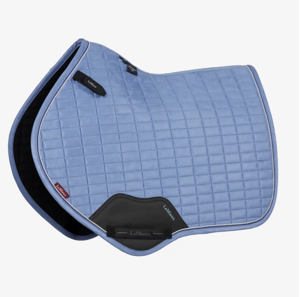 Le Mieux suede cc square  spring zadeldekje Powder Blue
