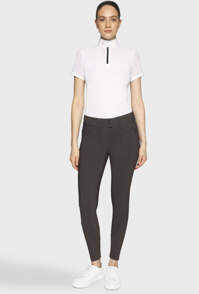 Samshield rijbroek CAPUCINE CRYSTAL FERNA  full grip MAGNET 