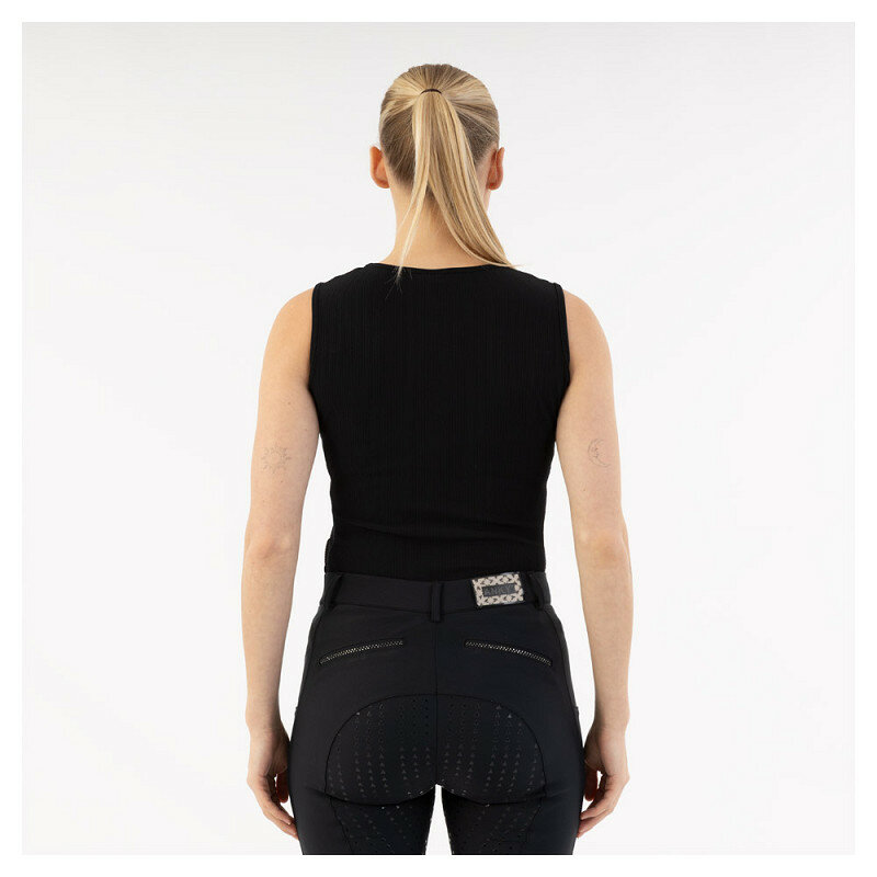 ANKY mouwloos sport top Black