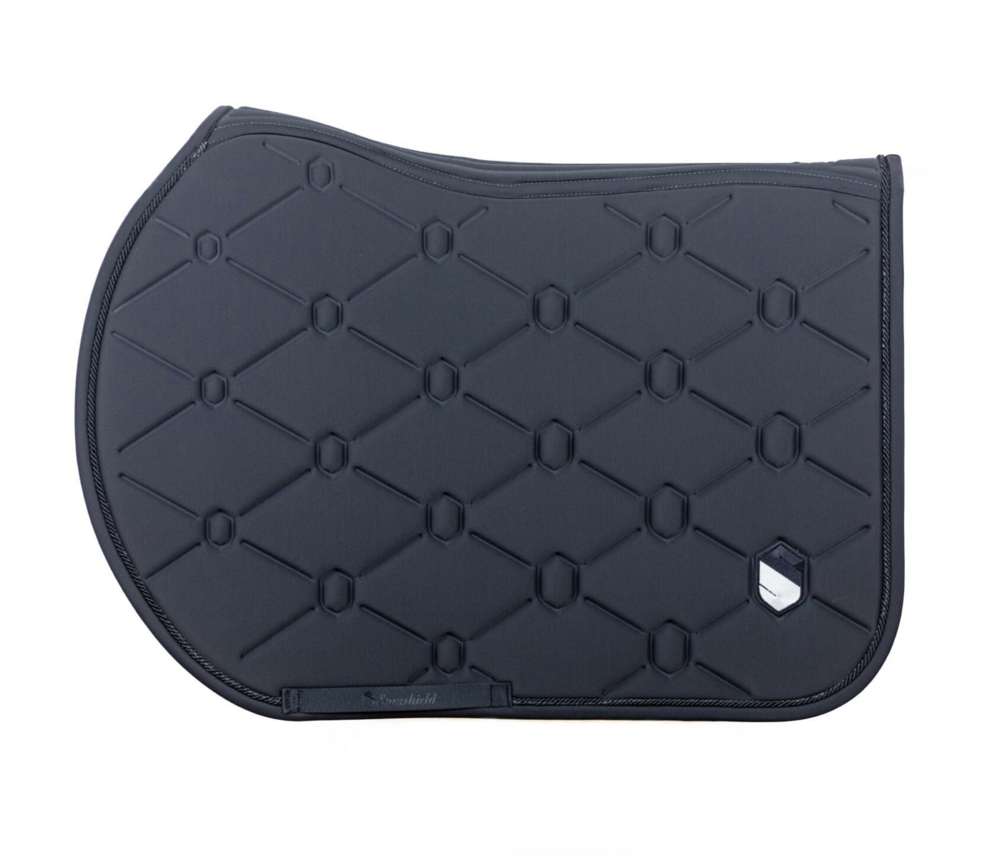 Samshield zadeldek Embroidery Anthracite JUMP mt full